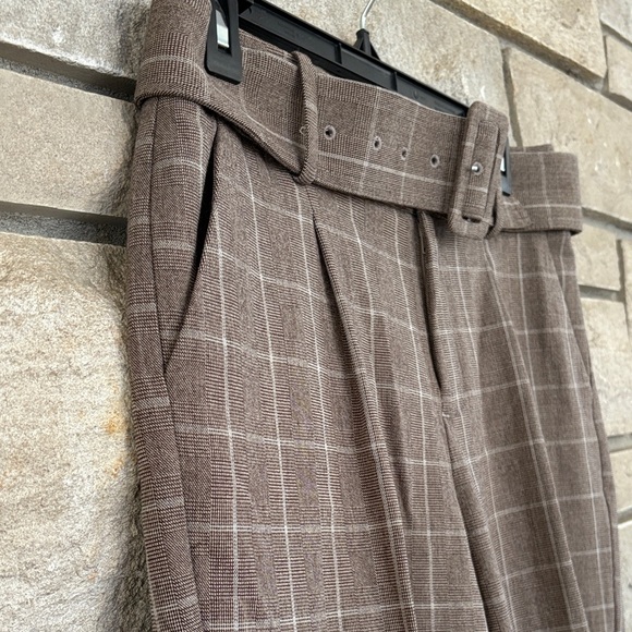 a new day Brown Plaid Women's Pants - Picture 6 of 10